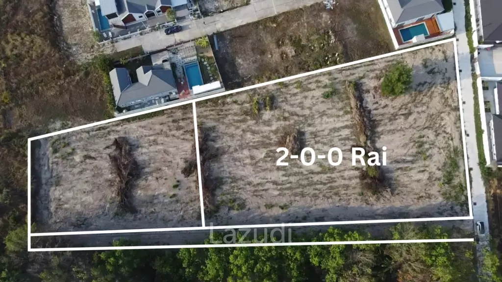 2 Rai Land for Sale in Hin Lek Fai Close to Black Mountain