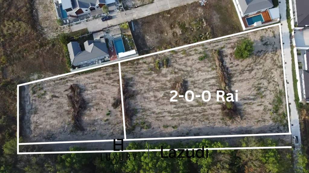 2 Rai Land for Sale in Hin Lek Fai Close to Black Mountain