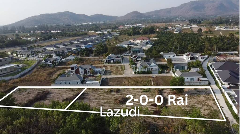 2 Rai Land for Sale in Hin Lek Fai Close to Black Mountain