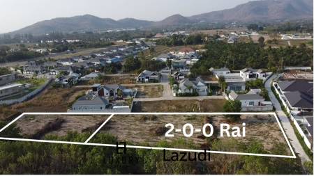2 Rai Land for Sale in Hin Lek Fai Close to Black Mountain