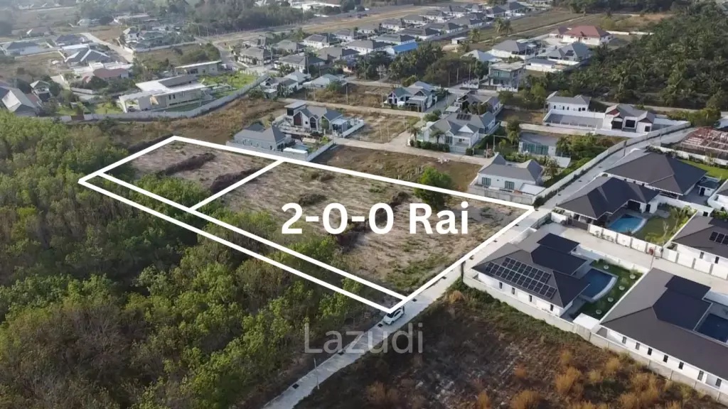 2 Rai Land for Sale in Hin Lek Fai Close to Black Mountain