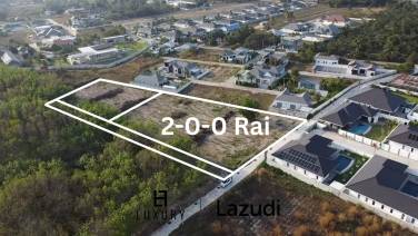 2 Rai Land for Sale in Hin Lek Fai Close to Black Mountain