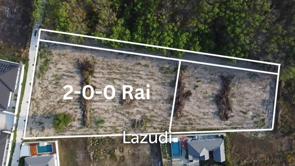 2 Rai Land for Sale in Hin Lek Fai Close to Black Mountain