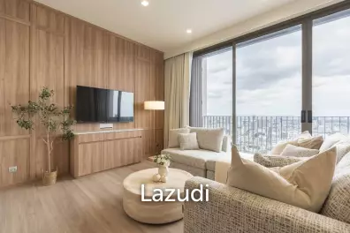 98 sqm high floor condo at RHYTHM Charoenkrung Pavilion Bangkok