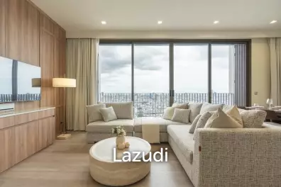 98 sqm high floor condo at RHYTHM Charoenkrung Pavilion Bangkok