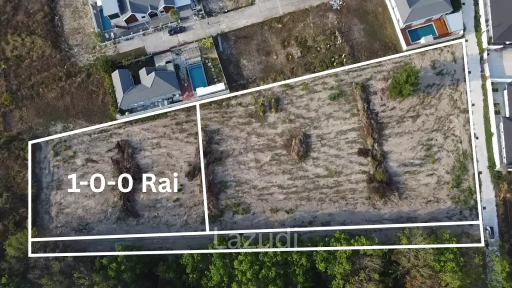 1 Rai Rectangular Plot for Sale in Hin Lek Fai Hua Hin