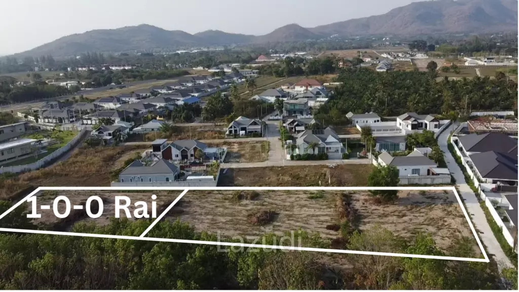 1 Rai Rectangular Plot for Sale in Hin Lek Fai Hua Hin