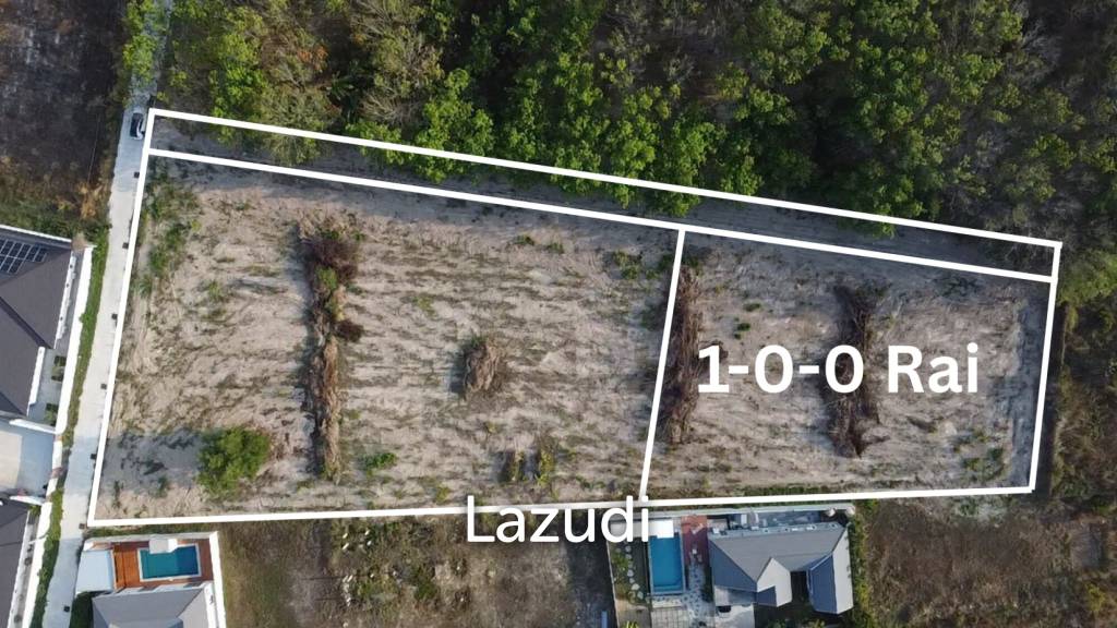 1 Rai Rectangular Plot for Sale in Hin Lek Fai Hua Hin