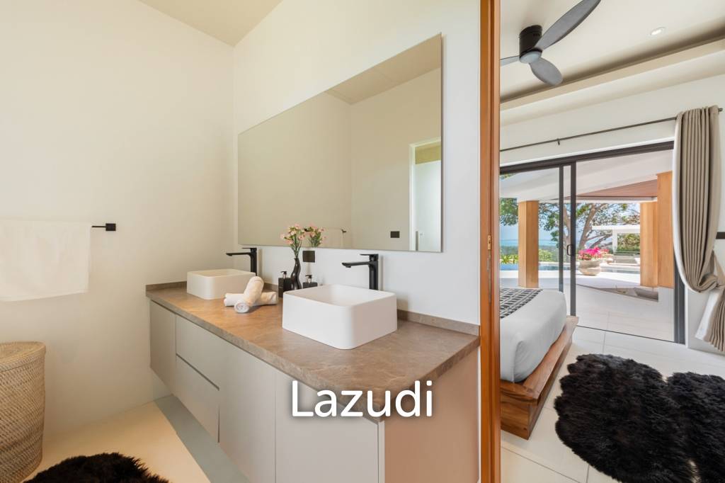 Luxury Spacious 4-Bedroom Sea View Villa for Sale in Bangpor