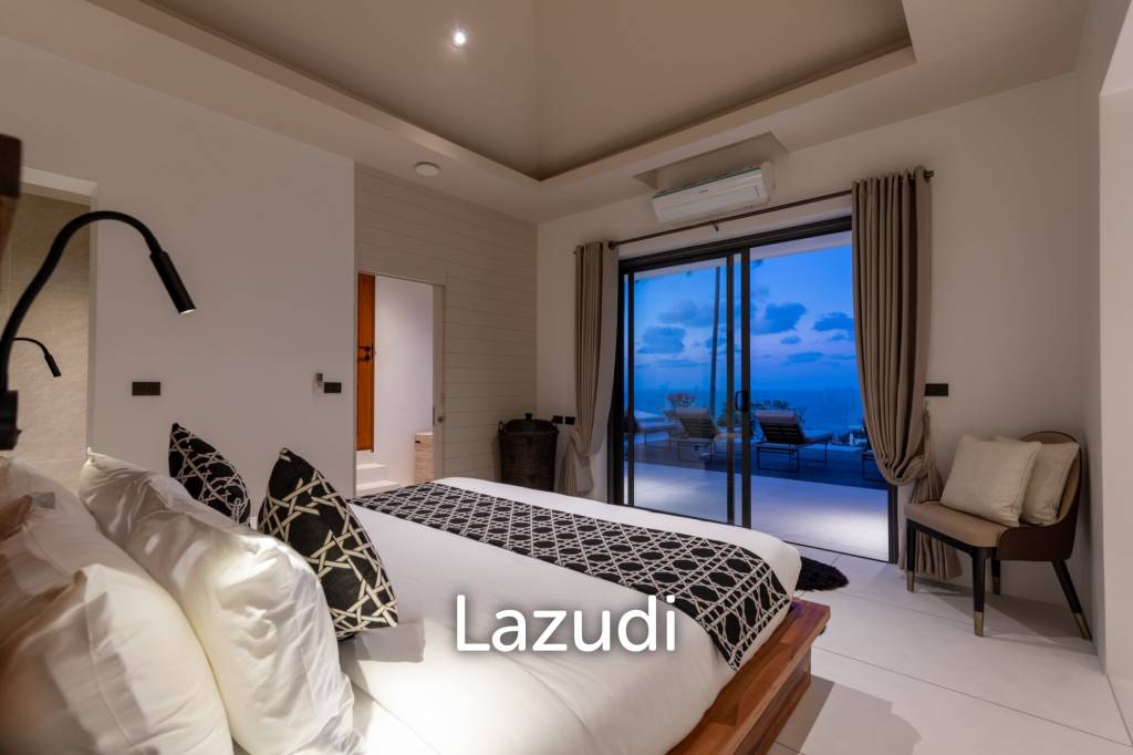 Luxury Spacious 4-Bedroom Sea View Villa for Sale in Bangpor