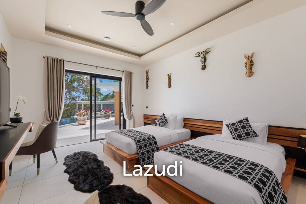 Luxury Spacious 4-Bedroom Sea View Villa for Sale in Bangpor