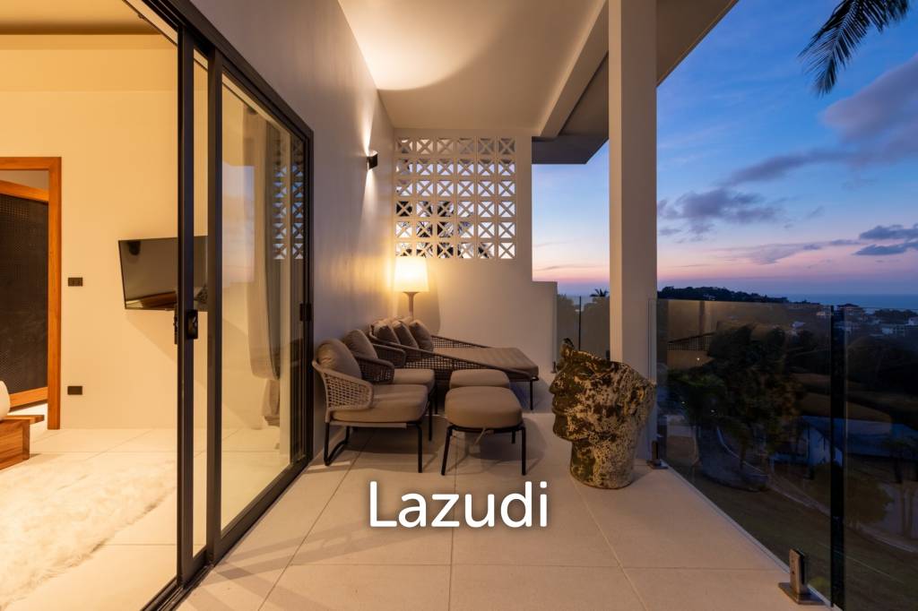 Luxury Spacious 4-Bedroom Sea View Villa for Sale in Bangpor