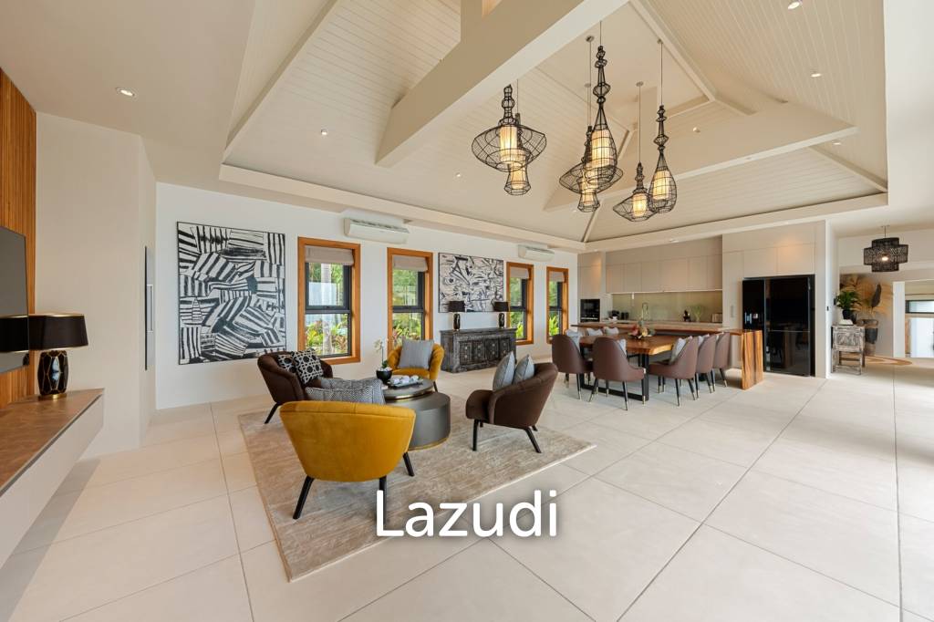 Luxury Spacious 4-Bedroom Sea View Villa for Sale in Bangpor