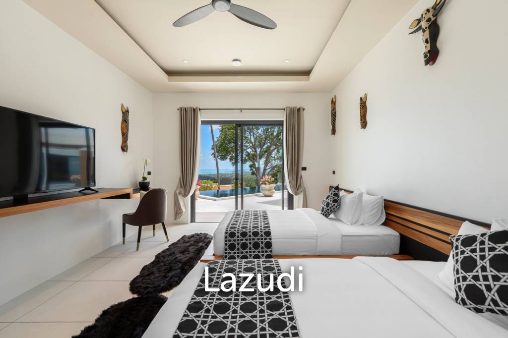 Luxury Spacious 4-Bedroom Sea View Villa for Sale in Bangpor