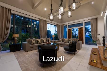 Luxury Spacious 4-Bedroom Sea View Villa for Sale in Bangpor