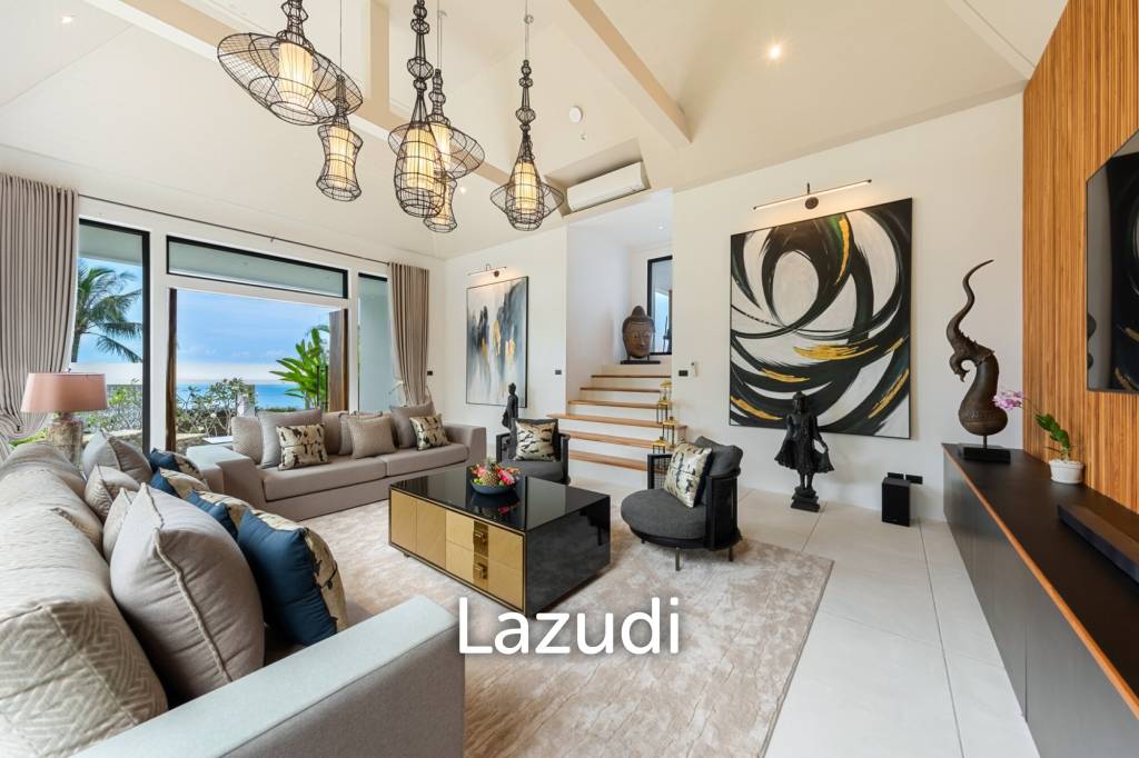 Luxury Spacious 4-Bedroom Sea View Villa for Sale in Bangpor