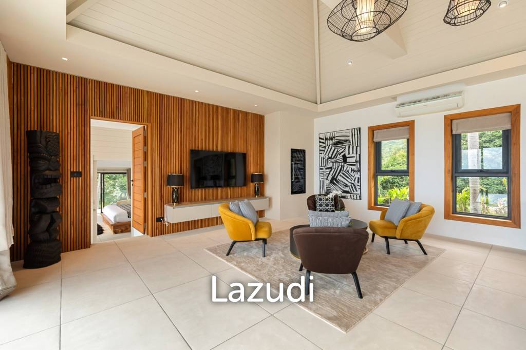 Luxury Spacious 4-Bedroom Sea View Villa for Sale in Bangpor