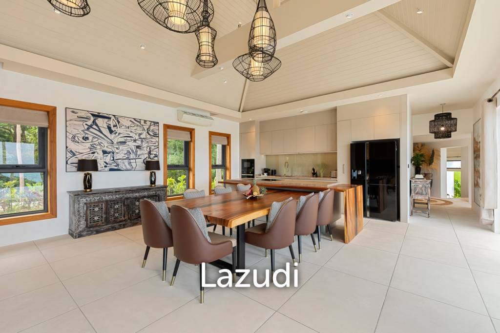 Luxury Spacious 4-Bedroom Sea View Villa for Sale in Bangpor