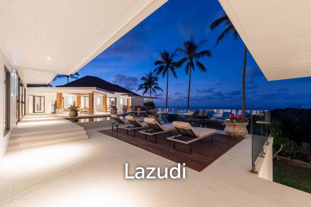 Luxury Spacious 4-Bedroom Sea View Villa for Sale in Bangpor