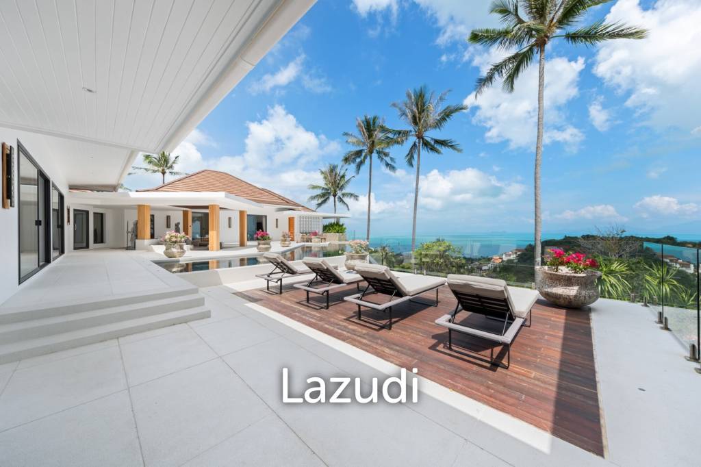 Luxury Spacious 4-Bedroom Sea View Villa for Sale in Bangpor