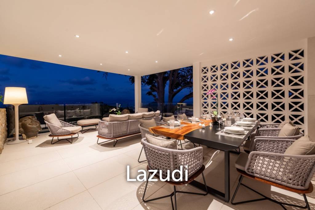 Luxury Spacious 4-Bedroom Sea View Villa for Sale in Bangpor