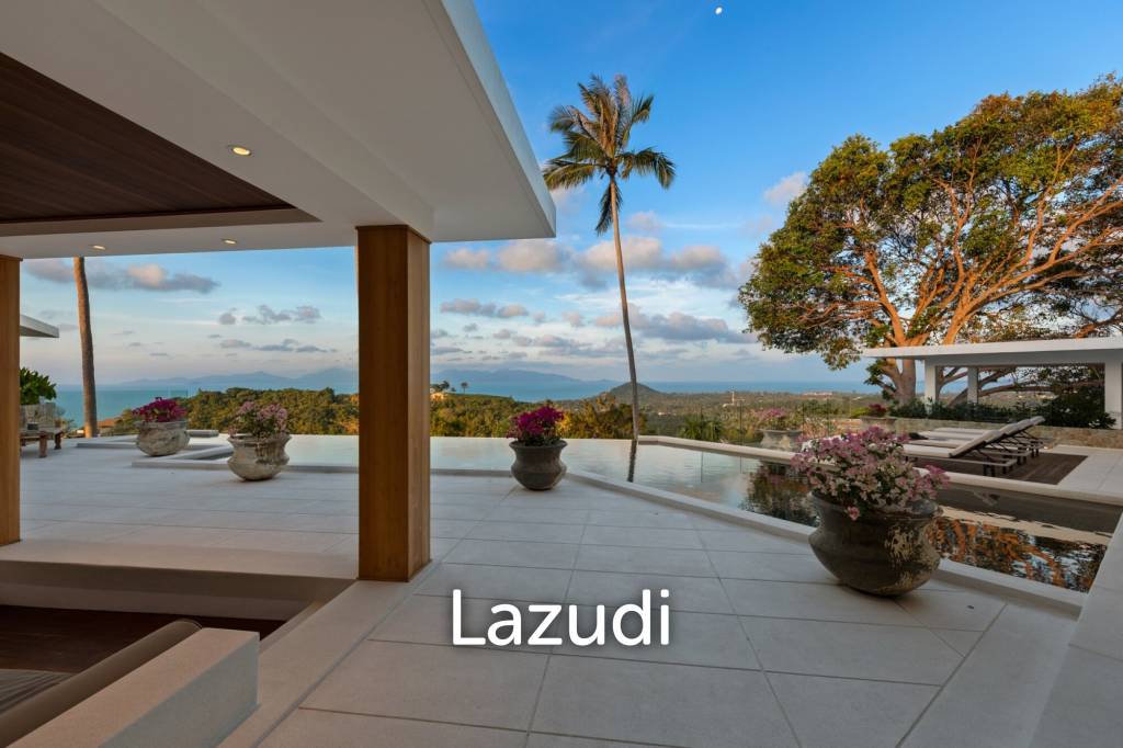 Luxury Spacious 4-Bedroom Sea View Villa for Sale in Bangpor