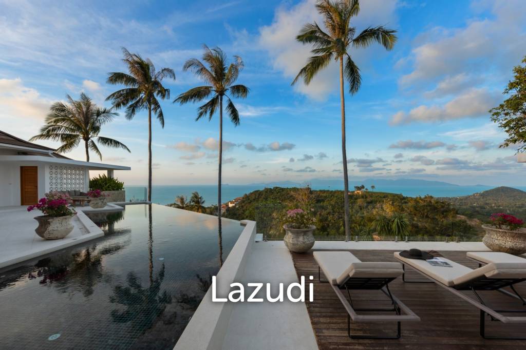 Luxury Spacious 4-Bedroom Sea View Villa for Sale in Bangpor