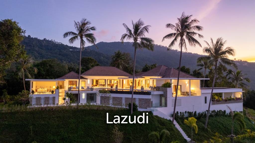 Luxury Spacious 4-Bedroom Sea View Villa for Sale in Bangpor