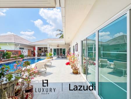 380 m² habitables / 6 chambres + 5 salles de bains / entièrement meublé