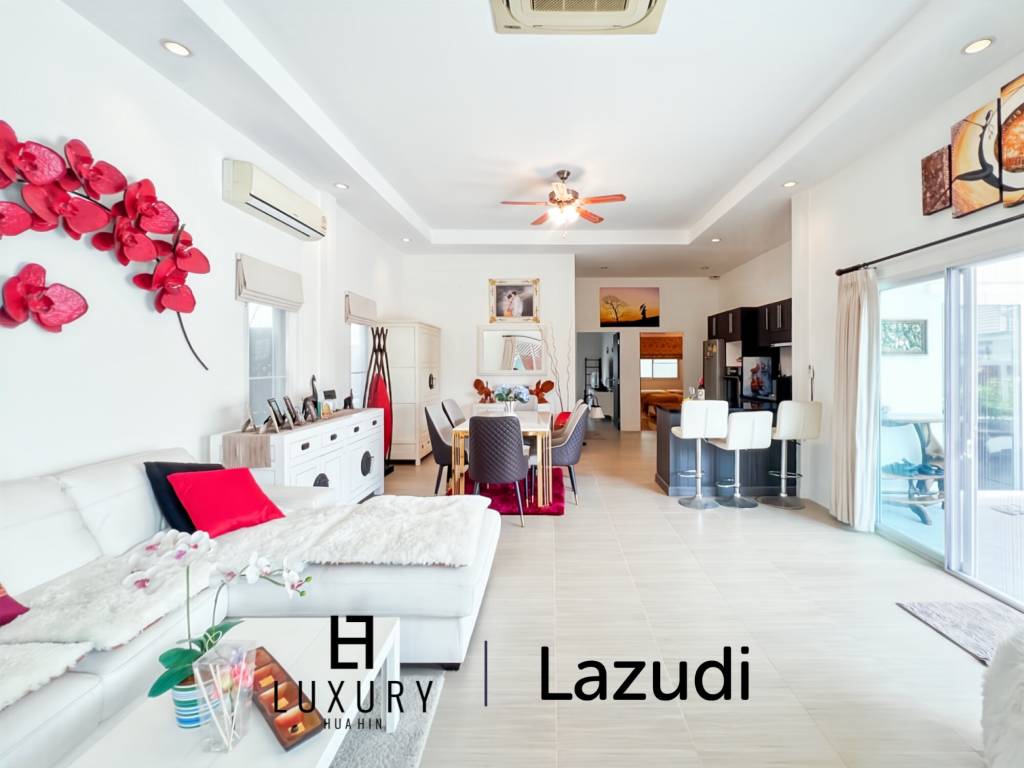 380 m² habitables / 6 chambres + 5 salles de bains / entièrement meublé