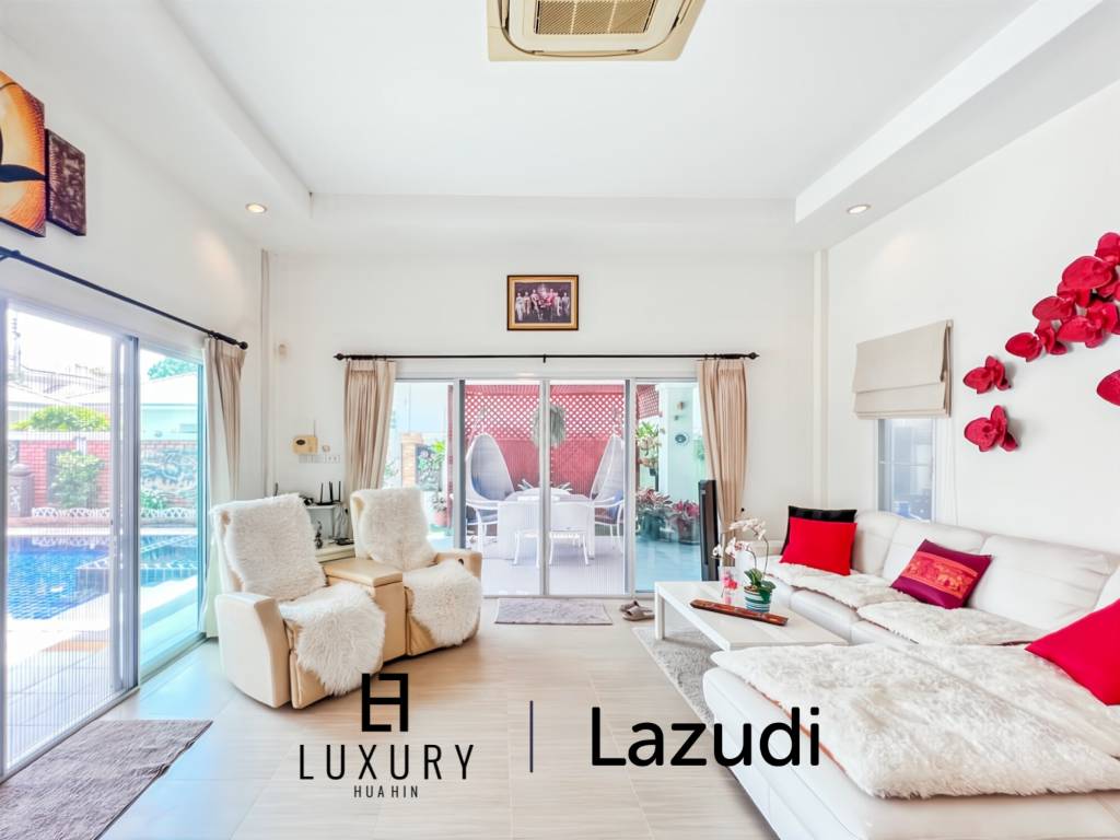 380 m² habitables / 6 chambres + 5 salles de bains / entièrement meublé