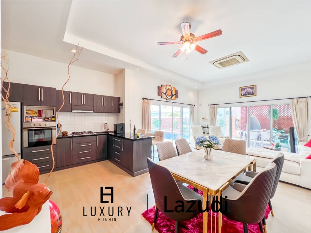 380 m² habitables / 6 chambres + 5 salles de bains / entièrement meublé