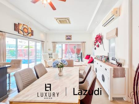 380 m² habitables / 6 chambres + 5 salles de bains / entièrement meublé