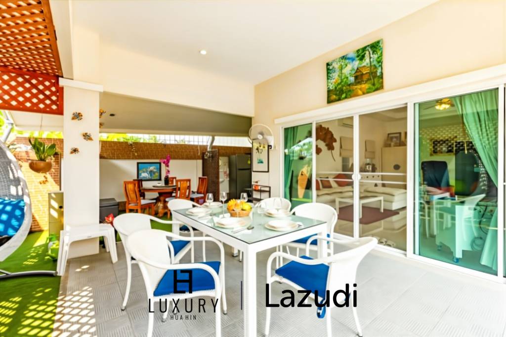 380 m² habitables / 6 chambres + 5 salles de bains / entièrement meublé