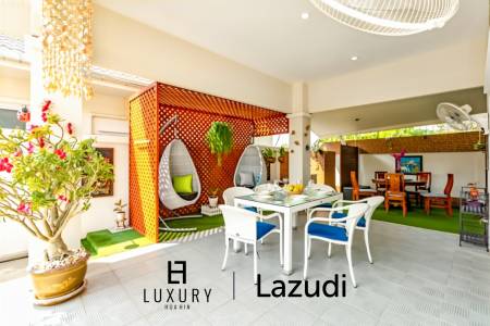 380 m² habitables / 6 chambres + 5 salles de bains / entièrement meublé