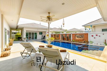 380 m² habitables / 6 chambres + 5 salles de bains / entièrement meublé