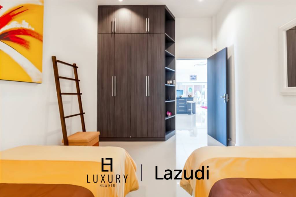 380 m² habitables / 6 chambres + 5 salles de bains / entièrement meublé