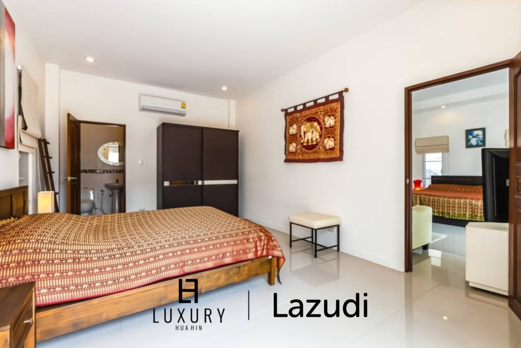 380 m² habitables / 6 chambres + 5 salles de bains / entièrement meublé