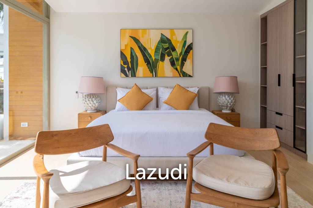 Brand-New Luxury Sea View 4-Bed Villa for Sale in Lamai