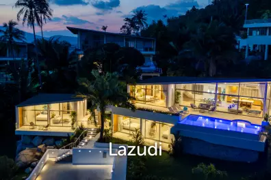 Brand-New Luxury Sea View 4-Bed Villa for Sale in Lamai