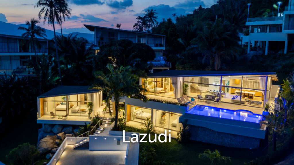 Brand-New Luxury Sea View 4-Bed Villa for Sale in Lamai