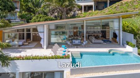 Brand-New Luxury Sea View 4-Bed Villa for Sale in Lamai
