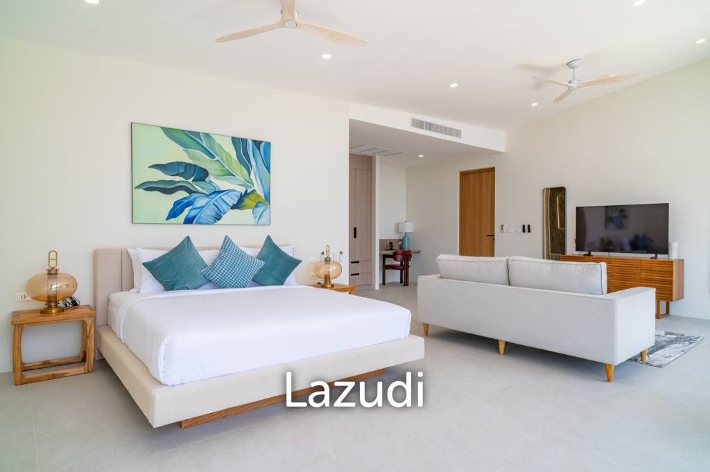 Brand-New Luxury Sea View 4-Bed Villa for Sale in Lamai