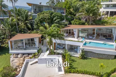 Brand-New Luxury Sea View 4-Bed Villa for Sale in Lamai