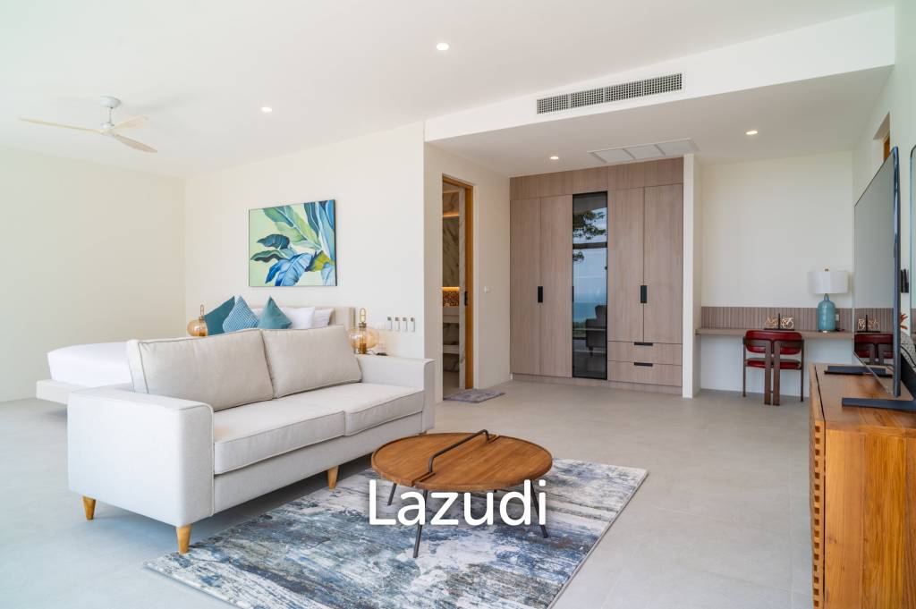 Brand-New Luxury Sea View 4-Bed Villa for Sale in Lamai