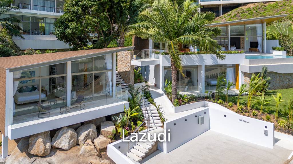 Brand-New Luxury Sea View 4-Bed Villa for Sale in Lamai