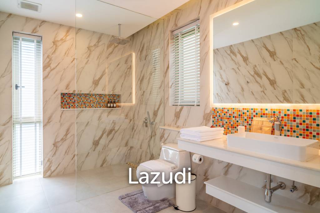 Brand-New Luxury Sea View 4-Bed Villa for Sale in Lamai