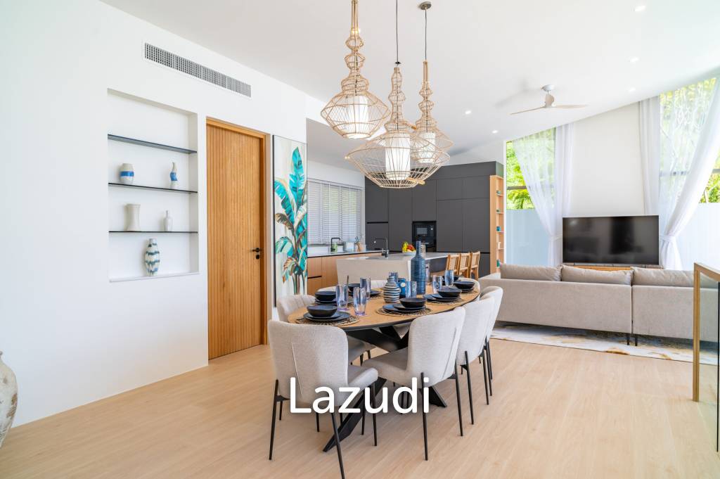 Brand-New Luxury Sea View 4-Bed Villa for Sale in Lamai