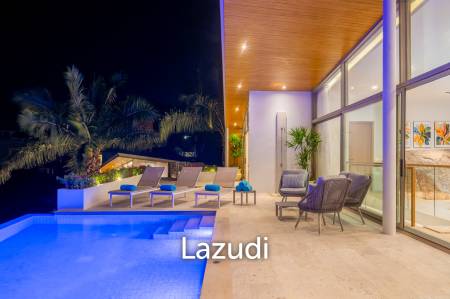 Brand-New Luxury Sea View 4-Bed Villa for Sale in Lamai