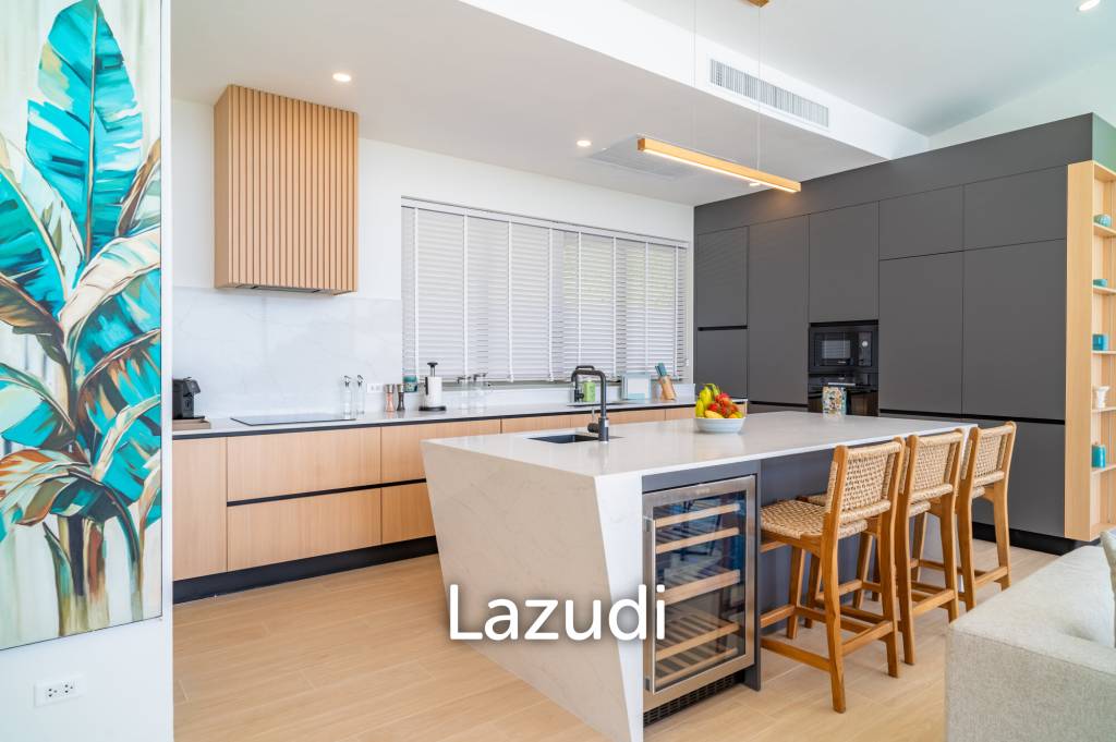 Brand-New Luxury Sea View 4-Bed Villa for Sale in Lamai